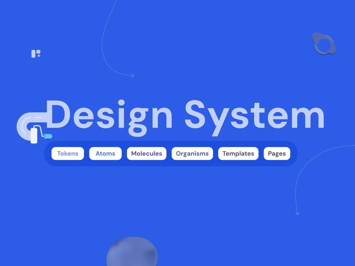 Portada del Design System con tokens, átomos, moléculas, organismos, plantillas y páginas