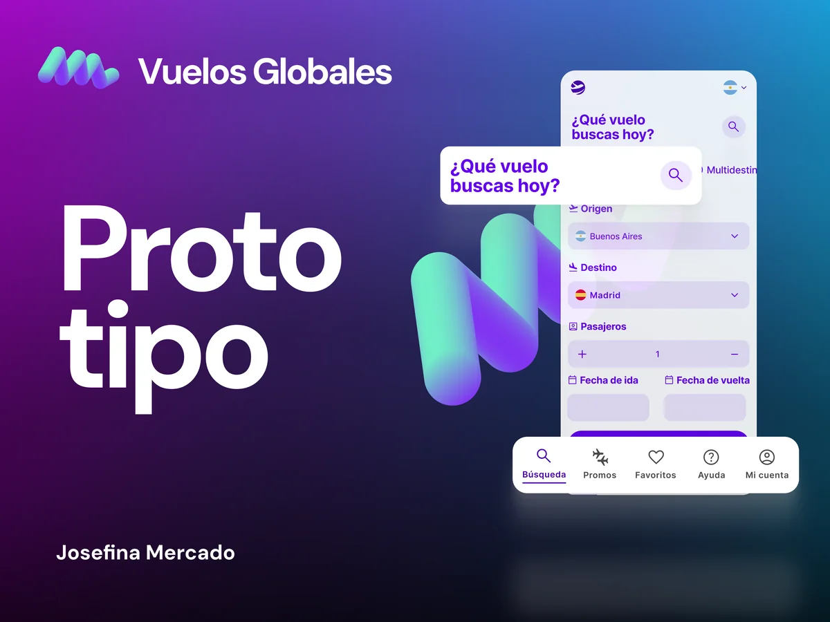 Portada del prototipo de Vuelos Globales